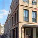 Vue extérieure de l’immeuble BelleVie Spa au centre de Lyon